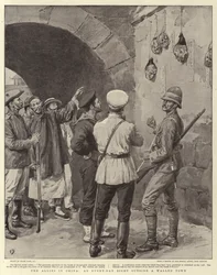 Alianci w Chinach, codzienny widok poza murami miasta